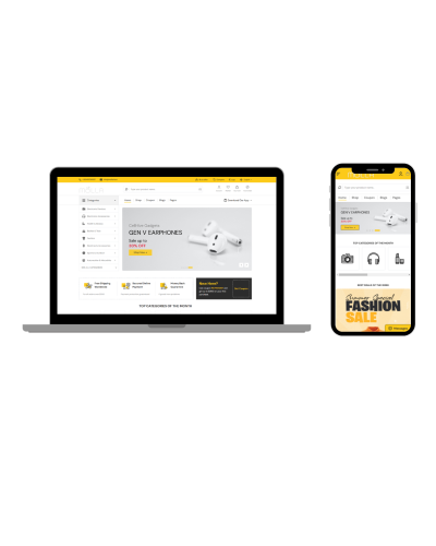 Multi Stores e-Commerce